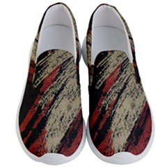 Fabric, Texture, Colorful, Spots Men s Lightweight Slip Ons by nateshop