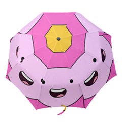 Adventure Time Princess Bubblegum Folding Umbrellas by Sarkoni