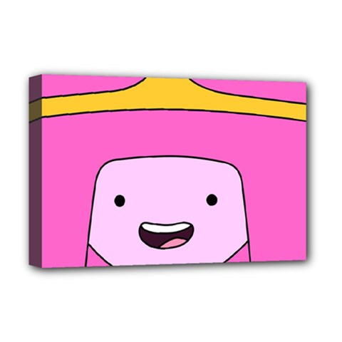 Adventure Time Princess Bubblegum Deluxe Canvas 18  X 12  (stretched) by Sarkoni