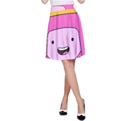 Adventure Time Princess Bubblegum A-line Skirt by Sarkoni