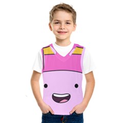 Adventure Time Princess Bubblegum Kids  Basketball Tank Top by Sarkoni