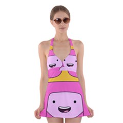 Adventure Time Princess Bubblegum Halter Dress Swimsuit 