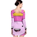 Adventure Time Princess Bubblegum Long Sleeve Velvet Bodycon Dress View2