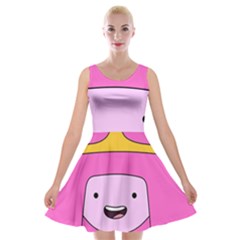 Adventure Time Princess Bubblegum Velvet Skater Dress