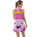 Adventure Time Princess Bubblegum Halter Tie Back Chiffon Dress View2