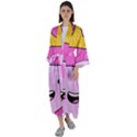 Adventure Time Princess Bubblegum Maxi Satin Kimono View1