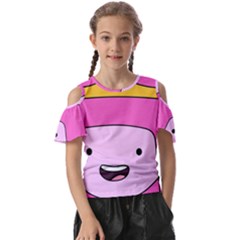 Adventure Time Princess Bubblegum Kids  Butterfly Cutout T-shirt