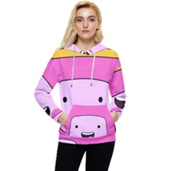 Adventure Time Princess Bubblegum Women s Lightweight Drawstring Hoodie