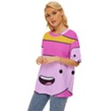 Adventure Time Princess Bubblegum Oversized Basic T-Shirt View2