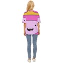 Adventure Time Princess Bubblegum Oversized Basic T-Shirt View4