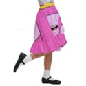 Adventure Time Princess Bubblegum Kids  Ruffle Flared Wrap Midi Skirt View3