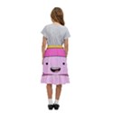 Adventure Time Princess Bubblegum Kids  Ruffle Flared Wrap Midi Skirt View4