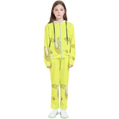 Adventure Time Jake The Dog Finn The Human Artwork Yellow Kids  Tracksuit by Sarkoni