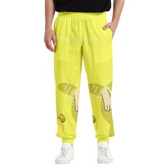 Adventure Time Jake The Dog Finn The Human Artwork Yellow Men s Elastic Waist Pants by Sarkoni