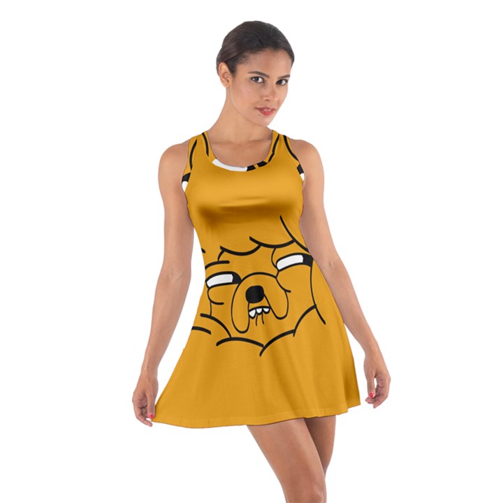 Adventure Time Jake The Dog Cotton Racerback Dress