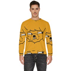 Adventure Time Jake The Dog Men s Fleece Sweatshirt by Sarkoni