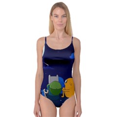 Adventure Time Jake And Finn Night Camisole Leotard  by Sarkoni