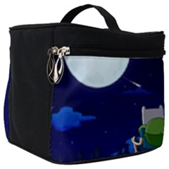 Adventure Time Jake And Finn Night Make Up Travel Bag (big) by Sarkoni