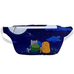 Adventure Time Jake And Finn Night Waist Bag  by Sarkoni