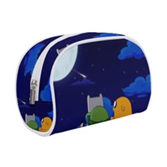 Adventure Time Jake And Finn Night Make Up Case (small) by Sarkoni