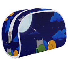 Adventure Time Jake And Finn Night Make Up Case (medium) by Sarkoni