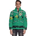 Adventure Time The Legend Of Zelda Men s Puffer Bubble Jacket Coat View1