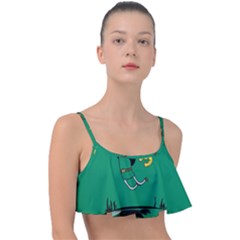 Adventure Time The Legend Of Zelda Frill Bikini Top by Sarkoni