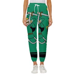 Adventure Time The Legend Of Zelda Women s Cropped Drawstring Pants by Sarkoni