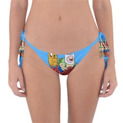 Cartoon Adventure Time Jake And Finn Reversible Bikini Bottoms by Sarkoni