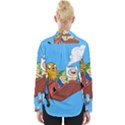 Cartoon Adventure Time Jake And Finn Womens Long Sleeve Shirt View2