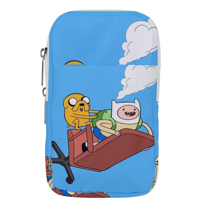 Cartoon Adventure Time Jake And Finn Waist Pouch (Large)