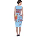 Adventure Time Avengers Age Of Ultron Sleeveless Velvet Midi Dress View2