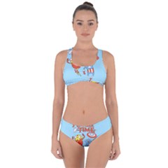 Adventure Time Avengers Age Of Ultron Criss Cross Bikini Set by Sarkoni