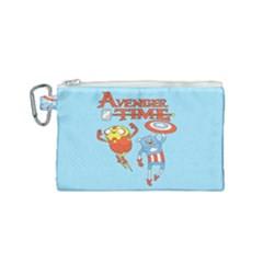 Adventure Time Avengers Age Of Ultron Canvas Cosmetic Bag (small) by Sarkoni