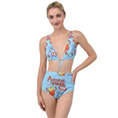 Adventure Time Avengers Age Of Ultron Tied Up Two Piece Swimsuit by Sarkoni