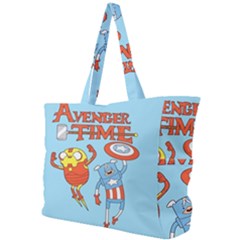 Adventure Time Avengers Age Of Ultron Simple Shoulder Bag by Sarkoni