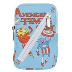 Adventure Time Avengers Age Of Ultron Belt Pouch Bag (small) by Sarkoni