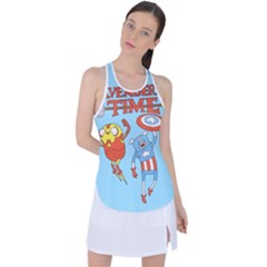 Adventure Time Avengers Age Of Ultron Racer Back Mesh Tank Top by Sarkoni