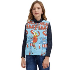 Adventure Time Avengers Age Of Ultron Kid s Button Up Puffer Vest	