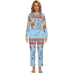 Adventure Time Avengers Age Of Ultron Womens  Long Sleeve Lightweight Pajamas Set by Sarkoni