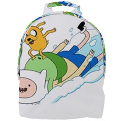 Adventure Time Finn And Jake Snow Mini Full Print Backpack by Sarkoni