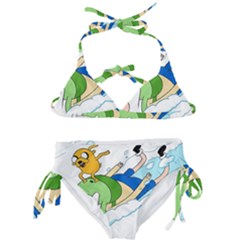 Adventure Time Finn And Jake Snow Kids  Classic Bikini Set by Sarkoni