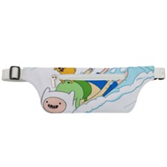 Adventure Time Finn And Jake Snow Active Waist Bag by Sarkoni