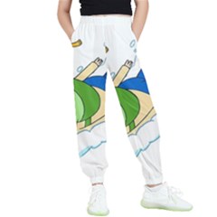 Adventure Time Finn And Jake Snow Kids  Joggers by Sarkoni