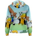 Adventure Time Finn And Jake Cartoon Network Parody Women s Pullover Hoodie View2