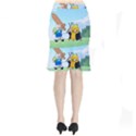 Adventure Time Finn And Jake Cartoon Network Parody Short Mermaid Skirt View2