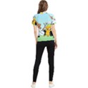 Adventure Time Finn And Jake Cartoon Network Parody Women s Short Sleeve Rash Guard View2