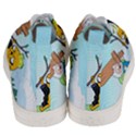 Adventure Time Finn And Jake Cartoon Network Parody Men s Mid-Top Canvas Sneakers View4