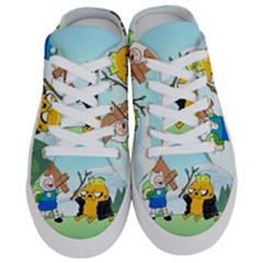 Adventure Time Finn And Jake Cartoon Network Parody Half Slippers by Sarkoni