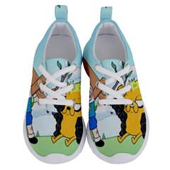 Adventure Time Finn And Jake Cartoon Network Parody Running Shoes by Sarkoni